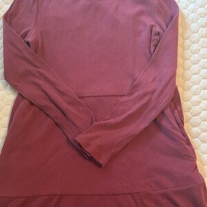 Old Navy Long Sleeve Dress in Plum